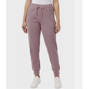 32 Degrees Heat Women's 3X Plus Athletic Pants Tech Fleece Jogger Morning Fig